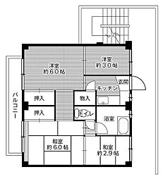 ビレッジハウス高花平2号棟 0203