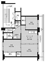 ビレッジハウス森1号棟 0102