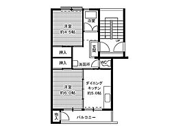 ビレッジハウス笹川28号棟 0401