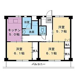ビレッジハウス下管池5号棟 0202