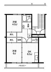 ビレッジハウス井之口1号棟 0404