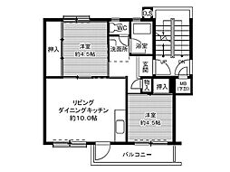 ビレッジハウス笹川13号棟 0202