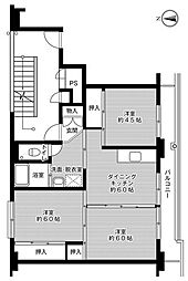 ビレッジハウス苗木2号棟 0505