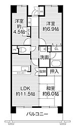 ビレッジハウス京ヶ峰タワー1号棟 0513
