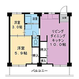 ビレッジハウス羽黒3号棟 0405