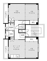 ビレッジハウス石巻2号棟 0502