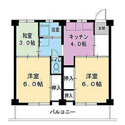 ビレッジハウス新開1号棟 0402