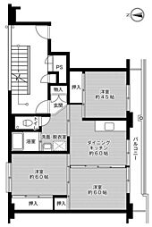 ビレッジハウス苗木2号棟 0306