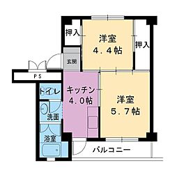 ビレッジハウス小島4号棟 0201
