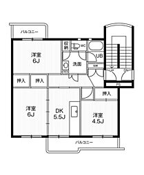ビレッジハウス井之口3号棟 0506