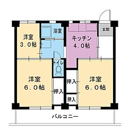 ビレッジハウス谷口2号棟 0204
