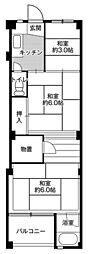 ビレッジハウス大輪1号棟 0403