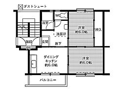 ビレッジハウス笹川9号棟 0402