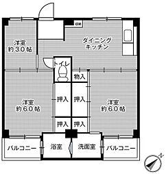 ビレッジハウス大久保2号棟 0201