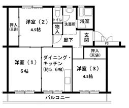 ビレッジハウス志染6号棟 0203