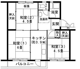 ビレッジハウス志染16号棟 0104