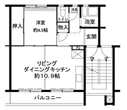 ビレッジハウス鳴滝8号棟 0401