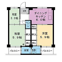 ビレッジハウス見瀬2号棟 0105