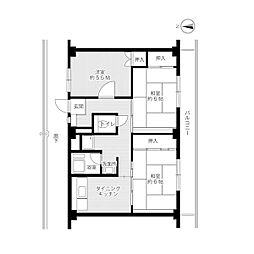ビレッジハウス草部2号棟 0202