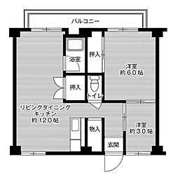 ビレッジハウス鈴蘭台1号棟 0302