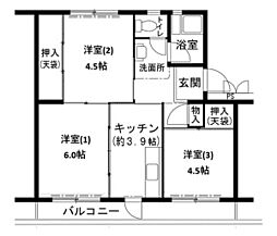 ビレッジハウス志染15号棟 0302