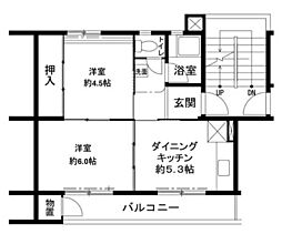 ビレッジハウス鳴滝33号棟 0502