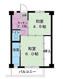 ビレッジハウス久保2号棟 0303