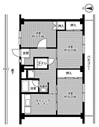 ビレッジハウス紀三井寺3号棟 0402