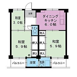 ビレッジハウス瀬田4号棟 0204