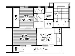 ビレッジハウス鳴滝32号棟 0102