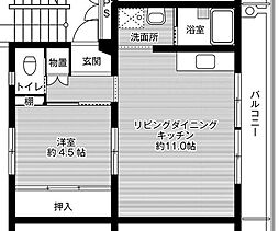 ビレッジハウス山南2号棟 0208