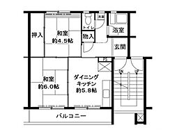 ビレッジハウス鳴滝9号棟 0301