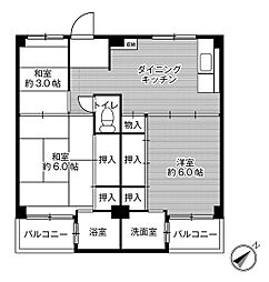 ビレッジハウス瀬田4号棟 0403