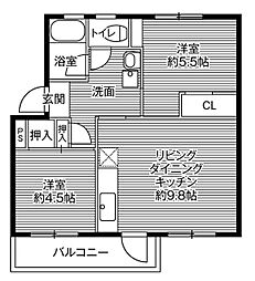 ビレッジハウス鳴滝1号棟 0104