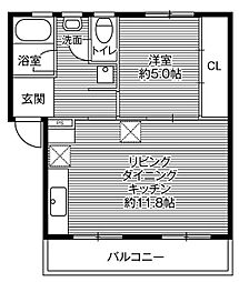 ビレッジハウス鳴滝9号棟 0103