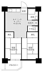 ビレッジハウス泉北栂タワー1号棟 1107