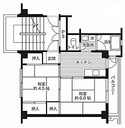 ビレッジハウス願万地2号棟 0204