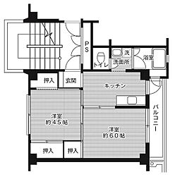 ビレッジハウス願万地2号棟 0405