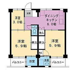 ビレッジハウス水島2号棟 0403