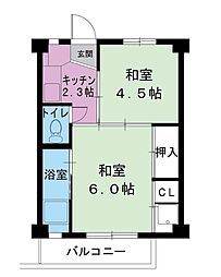 ビレッジハウス滝山1号棟 0207