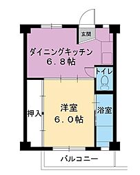 ビレッジハウス槌ヶ原1号棟 0406