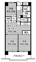 ビレッジハウス高美が丘タワー1号棟 0505