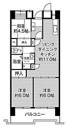 ビレッジハウス光南タワー1号棟 1102