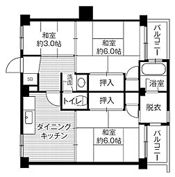 ビレッジハウス萩原2号棟 0203