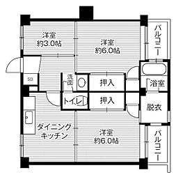 ビレッジハウス萩原1号棟 0301