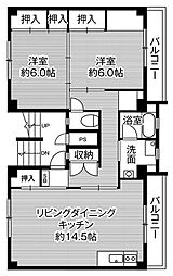 ビレッジハウス美園II4号棟 0302