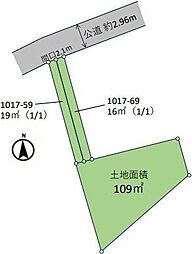 清瀬市松山3丁目　売地・建築条件なし