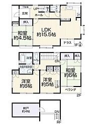 東村山市萩山町1丁目　中古戸建・納戸あり