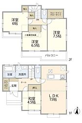 東久留米市氷川台２丁目　戸建