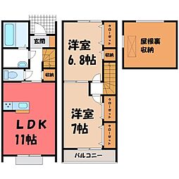 猿島郡境町陽光台2丁目の一戸建て